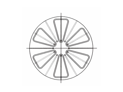 X71-S 扇形极圆形电永磁吸盘