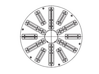 X71-F/FS 辐射极圆形电永磁吸盘